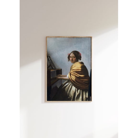 Johannes Vermeer The Concert Vintage Poster Unframed Paper Print