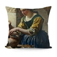 thumbnail image 1 of Johannes Vermeer Throw Pillow Cases Outdoor Pillow Cases Square Decorative Cushion Covers, 1 of 5