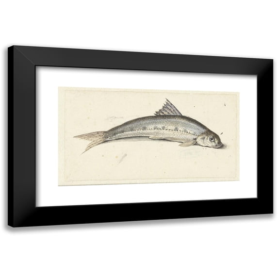 Johannes le Francq van Berkhey 18x12 Black Modern Framed Museum Art Print Titled - Gondola (1739 - 1812)