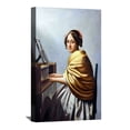 thumbnail image 1 of Johannes&nbsp;Vermeer&nbsp;Painting&nbsp;A Young Woman Seated at the Virginals&nbsp;by&nbsp;Vermeer&nbsp;Canvas&nbsp;Art&nbsp;Framed&nbsp;Wall&nbsp;Art, 1 of 7