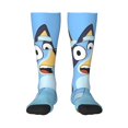 thumbnail image 1 of Johaoi Bluey Pattern Crazy Funny Stocking for Men & Women Colorful Fun Novelty Stockings Gifts for Adults Gag Gifts, 1 of 6