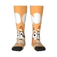 thumbnail image 1 of Johaoi Bluey Pattern Crazy Funny Stocking for Men & Women Colorful Fun Novelty Stockings Gifts for Adults Gag Gifts, 1 of 6