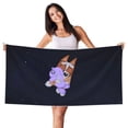 thumbnail image 1 of Johaoi Bluey Pattern Microfiber Thin Beach Towel,Sand Free Quick Dry Towels for Swimming Pool Camping Beach Accessories Travel Things,27.5x55in, 1 of 6