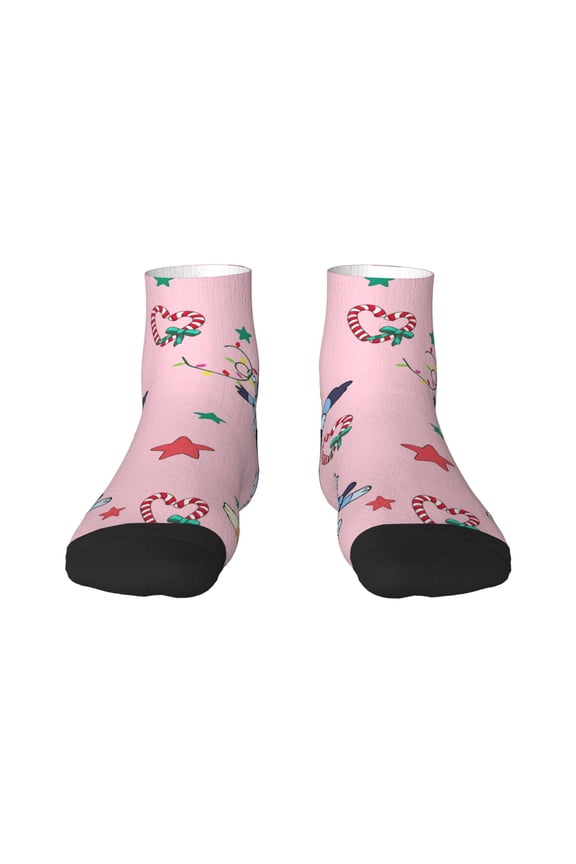 Bluey Pattern Novelty Socks, Funny Socks Over The Calf Tube Stocking Crew Colorful Stockings for Women and Men