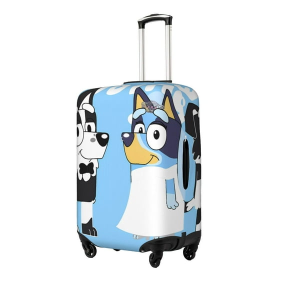 Johaoi Bluey for Travel Luggage Cover Suitcase Protector Scratch-Resistant Fit 18-32 Inch Suitcase, Not Included Suitcase-Small