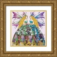 thumbnail image 1 of Johara 26x26 Gold Ornate Wood Framed with Double Matting Museum Art Print Titled - Fee du Gemeau, 1 of 4