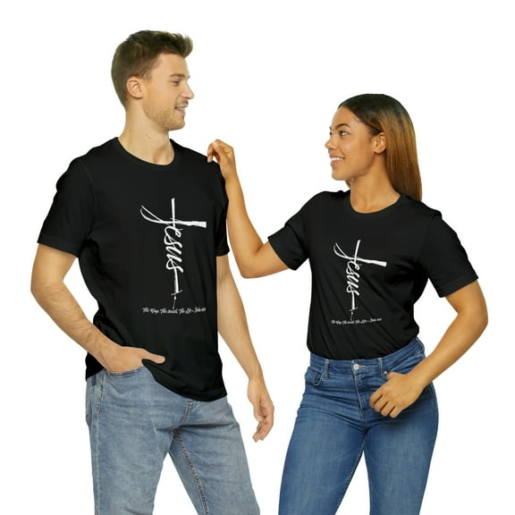John 14:6  "Jesus" Christian Tee Shirt