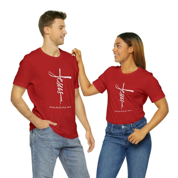 John 14:6 "Jesus" Christian Tee Shirt