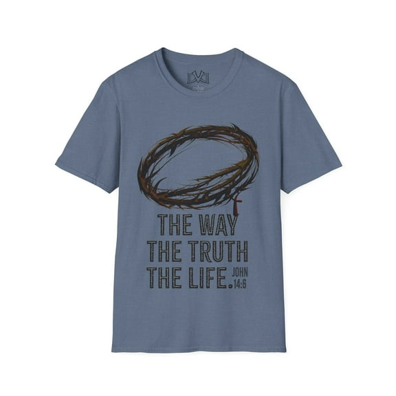 John 14:6 Jesus is The Way, The Truth and The Life, Christian Shirt.