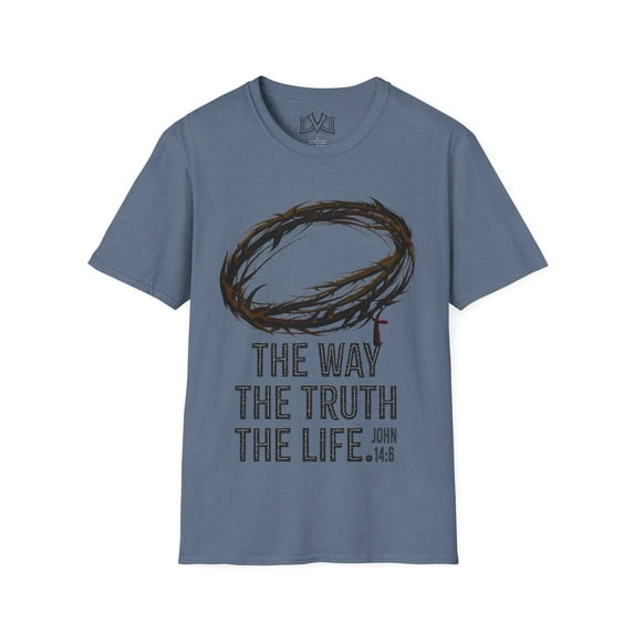 John 14:6 Jesus is The Way, The Truth and The Life, Christian Shirt.