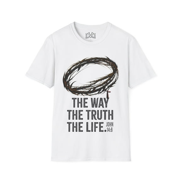 John 14:6 Jesus is The Way, The Truth and The Life, Christian Shirt.