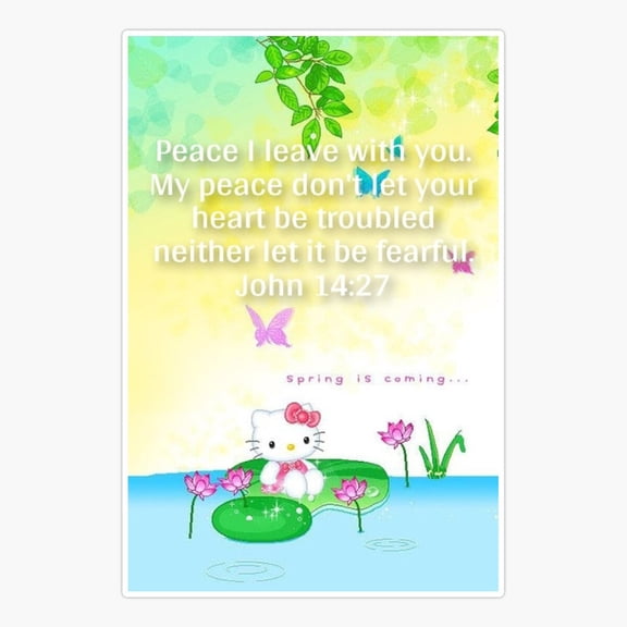 John 1427 Sticker