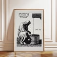 thumbnail image 1 of John 2:11 Water into Wine Miracle Scripture Artwork, Unframed Canvas 24x36in, 1 of 4