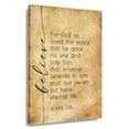 thumbnail image 1 of John 3 16 Bible Quote Wall Art Scripture Posters Poster Canvas Prints for Bathroom Picture Paintings for Hallway Wall Bedroom Decoration for Home, 1 of 6