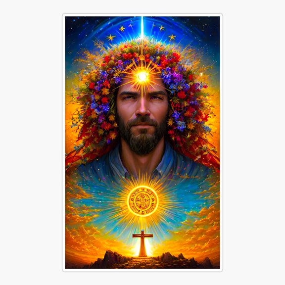 John 3:16 Love Sticker