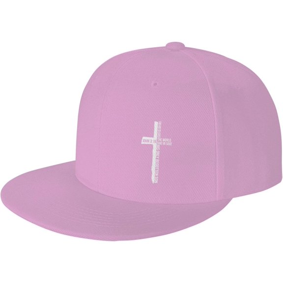 John 3:16 for God So Loved The World Cross,Christian,Faith Baseball Cap Women Sun Hat Men Trucker Hat Black