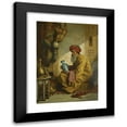 thumbnail image 1 of John Adam Houston 14x18 Black Modern Framed Museum Art Print Titled - Inspecting the Vase (1880), 1 of 5