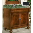 thumbnail image 1 of John Adams 30 in. Vanity in a Brown Cherry Krylon Finish and Black Granite Top, 1 of 1