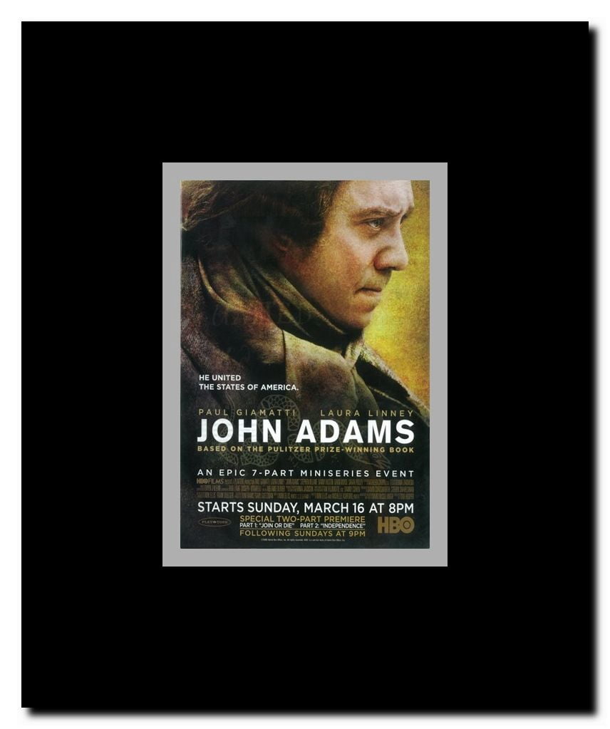 John Adams Framed Movie Poster
