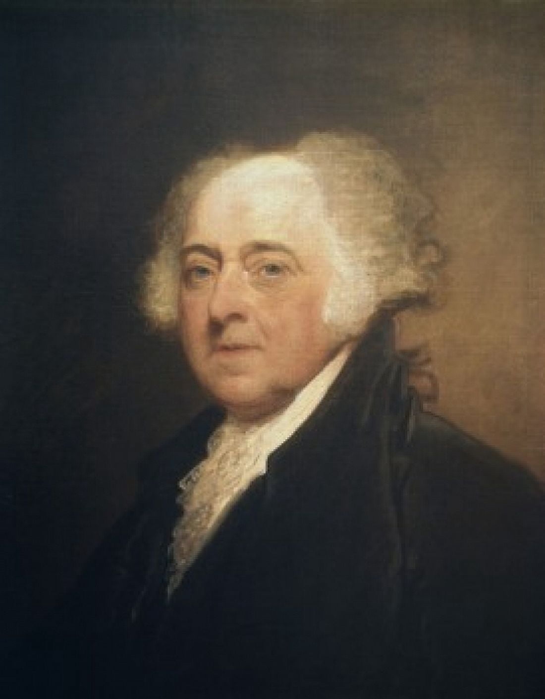 John Adams ca 1800-15 Gilbert Stuart (1755-1828 American) Oil on canvas National Gallery of Art Washington DC USA Canvas Art - Gilbert Stuart (18 x 24)
