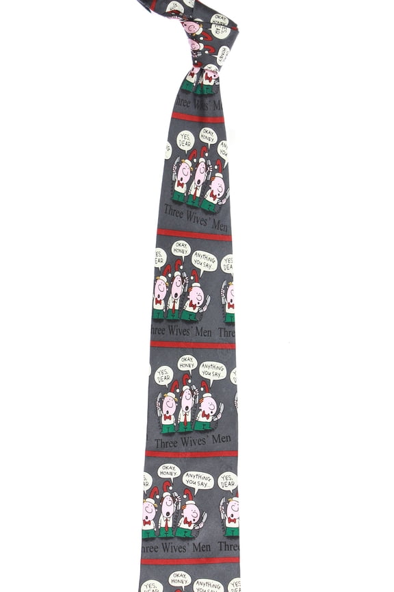 Men's Multi-Colored Novelty Tie