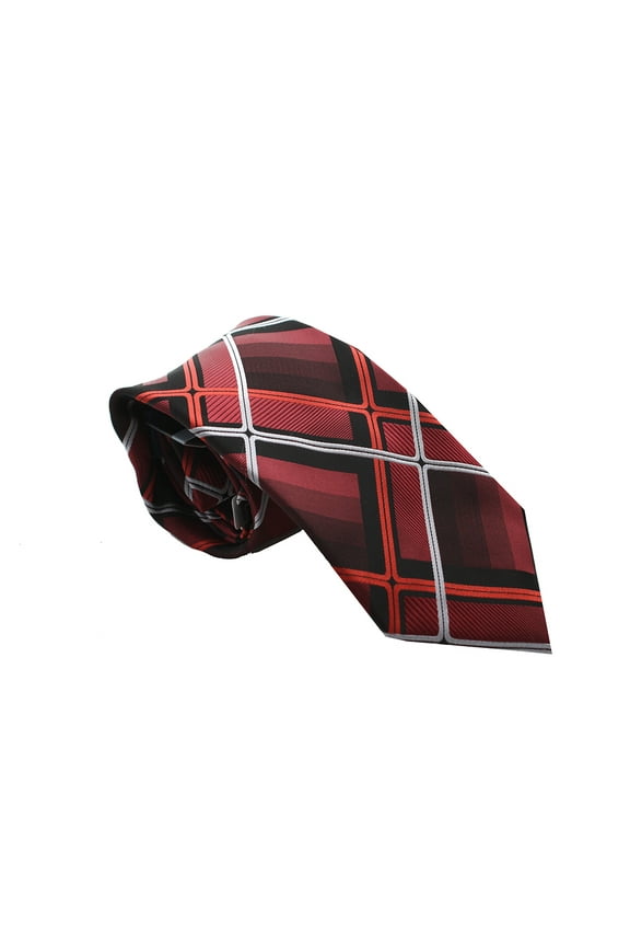 Mens Red Edi Grid Tie OS