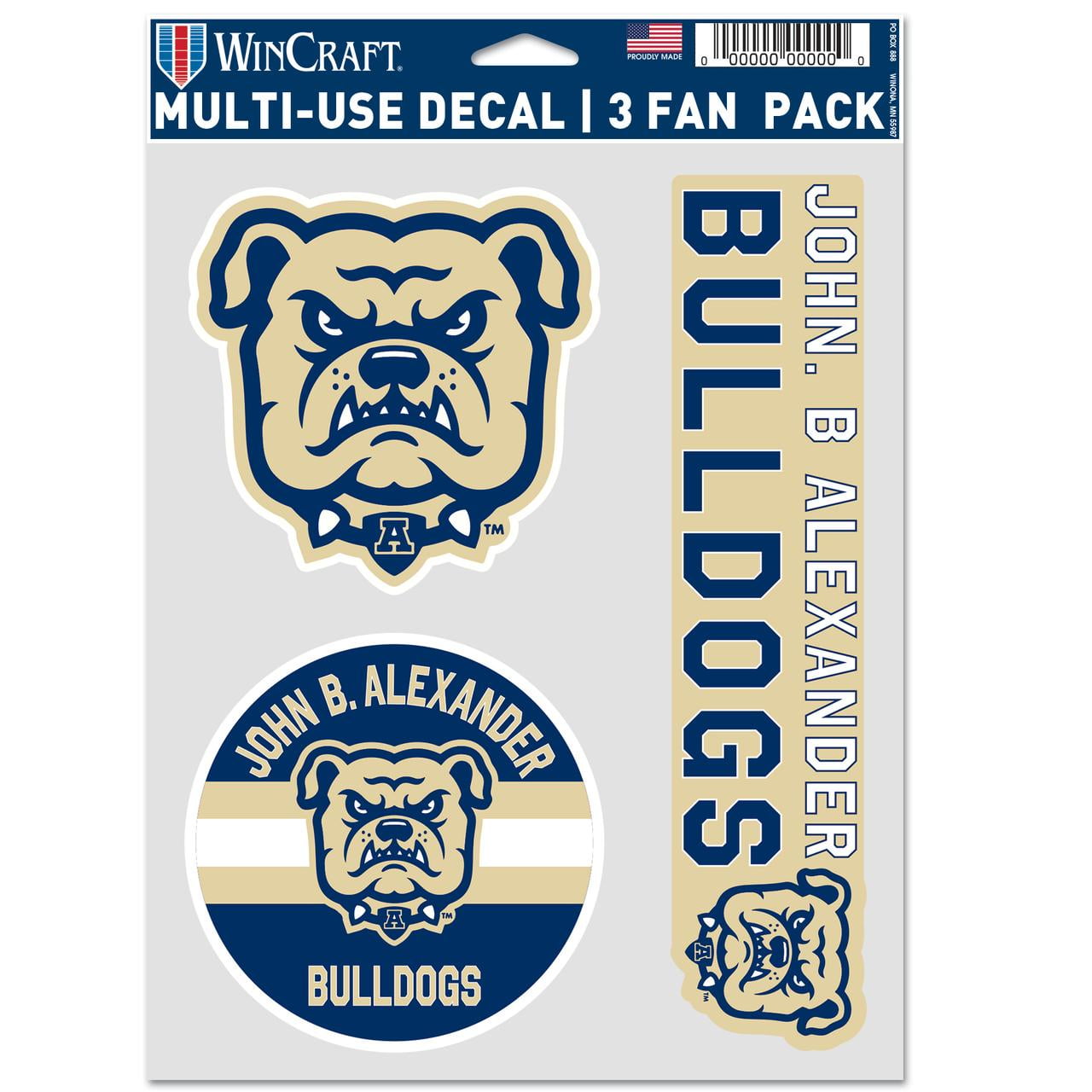 John B Alexander High School 5" x 7.75" 3 Pack Fan Decal - Walmart.com