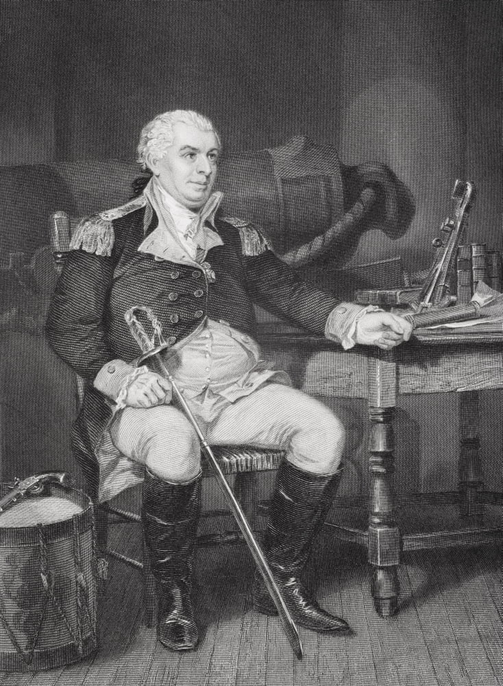 John Barry 1745-1803 Irish-Born American Naval Officer Sometimes Called Father Of The Navy From Painting By Alonzo Chappel Canvas Art - Ken Welsh Design Pics (12 x 17)