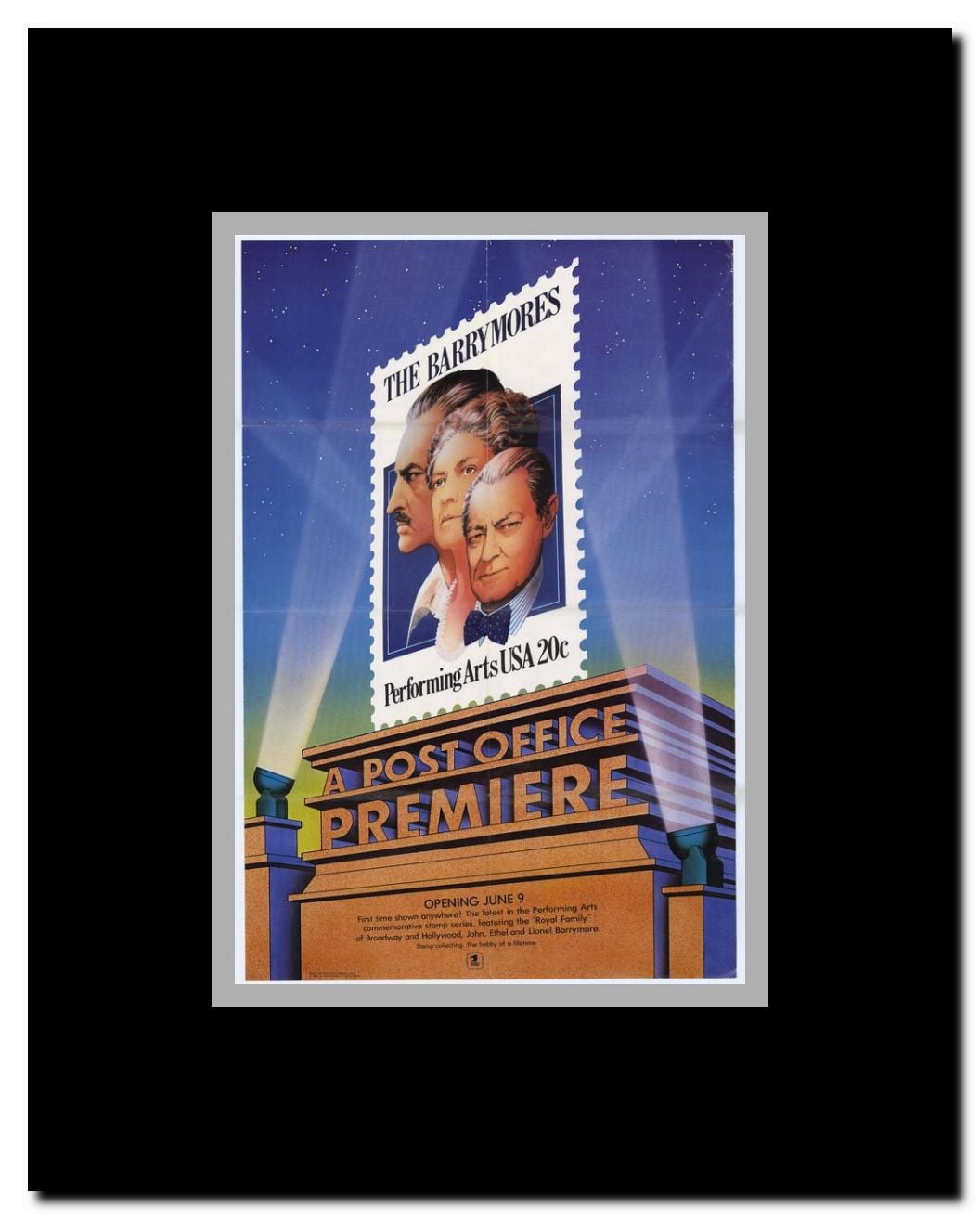 John Barrymore Framed Movie Poster