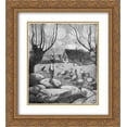 thumbnail image 1 of John Bauer 2x Matted 20x24 Gold Ornate Framed Art Print 'Nils Holgersson ', 1 of 2