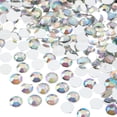 thumbnail image 1 of John Bead 1000-Piece 6mm (SS28) | Crystal AB Acrylic Round Flat Back Rhinestones, 1 of 5