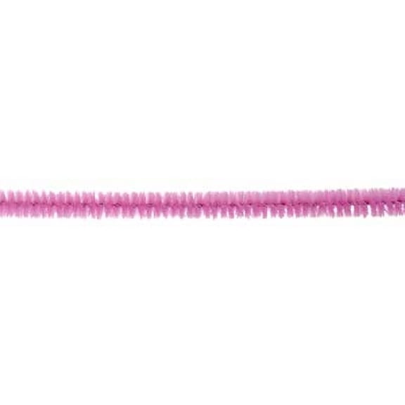 John Bead 100pcs 6mm x 12in Pink Chenille Pipe Cleaners Stem for DIY Art Crafts Making School Projects Party Favors