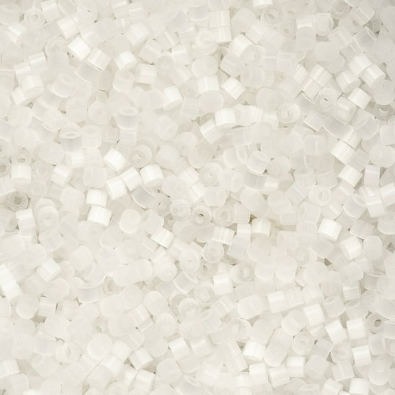 John Bead 25g Cylin Beads Crystal Silk Satin 11/0 Glass Bugle Seed Beads for Jewelry Bracelets Necklaces Earrings Making Embroidery Home Decor