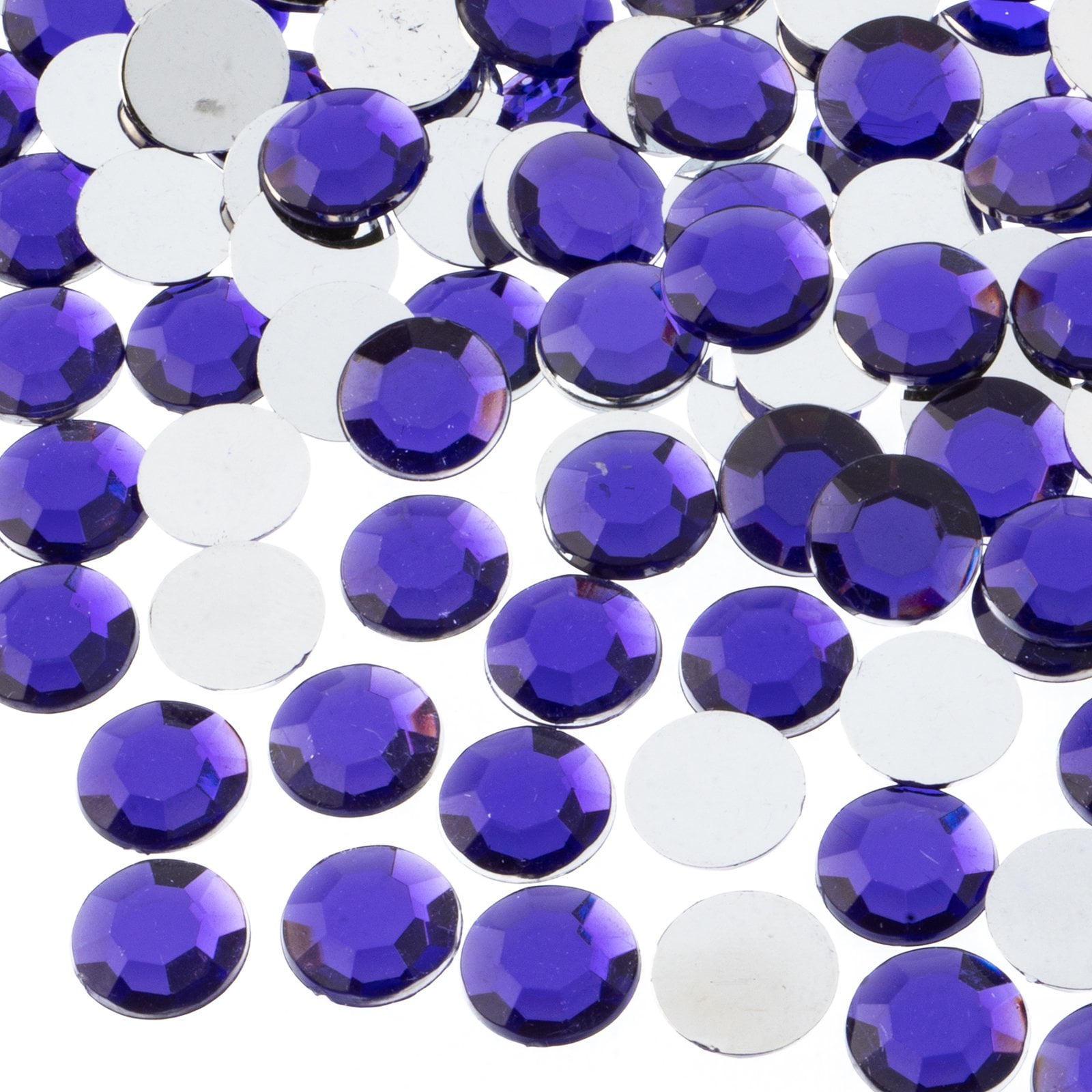 Filler Bag Ghost Purple - Glass Flatback Rhinestones – Luxie Gems