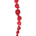 thumbnail image 1 of John Bead Assorted Skull Bead Strand - Red, 6-1/2" Length, 1 of 5