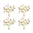 thumbnail image 1 of John Bead Beadwork Findings 12pcs Gold Jewelry Findings Pendants | Branch (4pcs x Pack of 3), 1 of 7