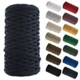 thumbnail image 1 of 70yards x 4mm John Bead Navy Blue Thermoplastic Nylon Braided Macrame Cord for DIY Craft Projects Dreamcatcher, 1 of 6