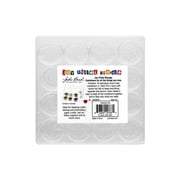 John Bead Craft Containers and Storage Box - 0.8H x 5.3W x 5.3L
