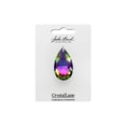 thumbnail image 1 of Crystal Lane DIY 22x38mm Multi Color Glass Faceted Teardrop Pendant for Jewelry Making, Bracelet, Earring & DIY Crafts, 1 of 2
