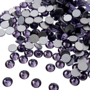 John Bead Crys Ln Flatbk 4mm Lt Violet 288pc