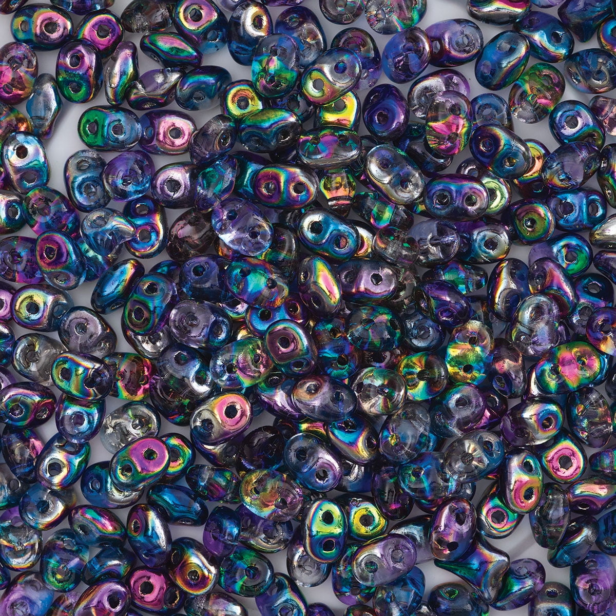 Rainforest Mix - SuperDuo, 2.5x5mm 22g Rainforest Mix - SuperDuo, 2.5x5mm 22g