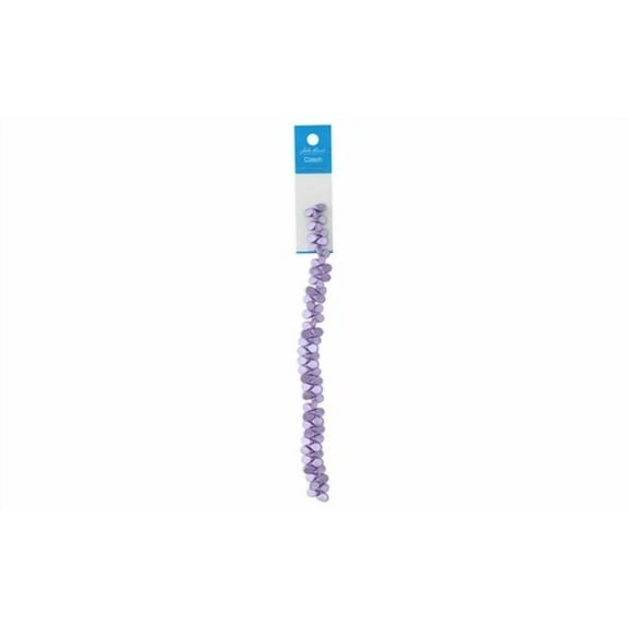 John Bead Czech Preciosa Pip 8" Strand Pstl Violet