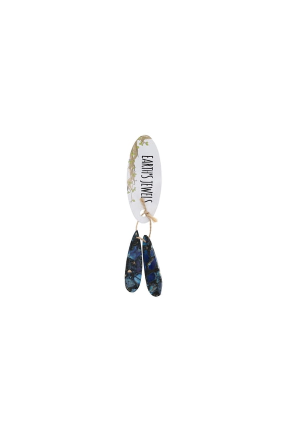 Earth's Jewels SP Pendant 2pc Blue