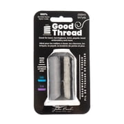John Bead Good Nylon Beading Thread - 547 yd Spool, Black