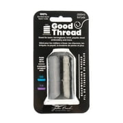 John Bead Good Nylon Beading Thread - 547 yd Spool, Black