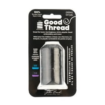 John Bead Good Nylon Beading Thread - 547 yd Spool, Black