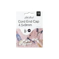 thumbnail image 1 of John Bead MHF Cord End Cap 4.5x9mm Silver 12pc, 1 of 7