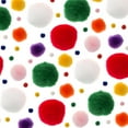 thumbnail image 1 of John Bead Mixed Assorted Colors Pom Poms for Crafts DIY Art Creative, 100pcs, 1 of 4