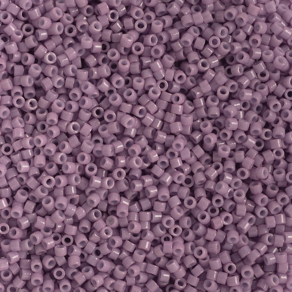 John Bead Miyuki Delica 11/0 Rnd DC OP Lilac D