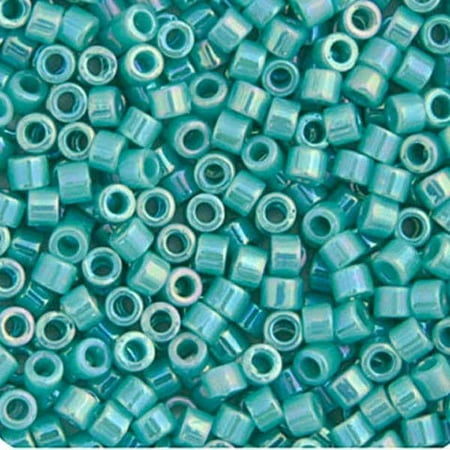 John Bead Miyuki Delica 11/0 Rnd OP Turq AB